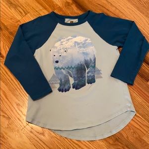 Girls Tea Collection size 8 shirt